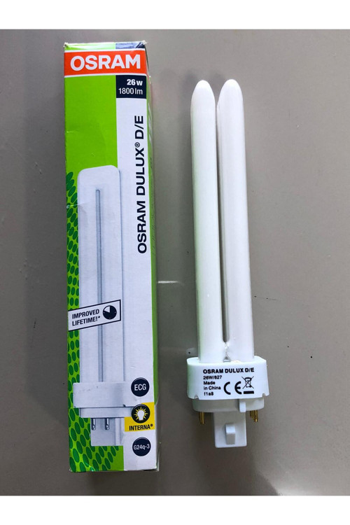 5 Adet Plc Lamba 26W/827 4Pinli 2700 Kelvin 1800 Lümen Sarı