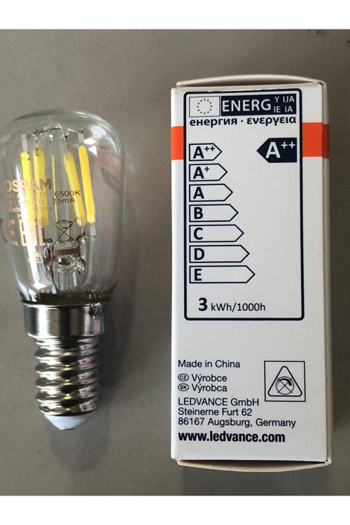 E14 Rustik Led 2,8W=25W 250 Lümen 6500 Kelvin Beyaz 10,000 Saat