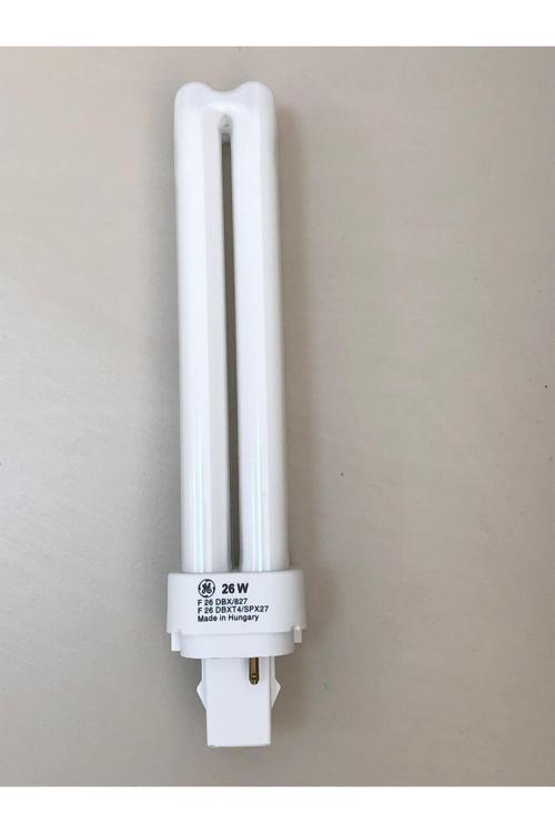G/E Plc Lamba 26W/827 2P 2700 K 1800 Lümen Sarı Boy:16.5Cm ( 10W-13W-18W Yerine Olmaz )