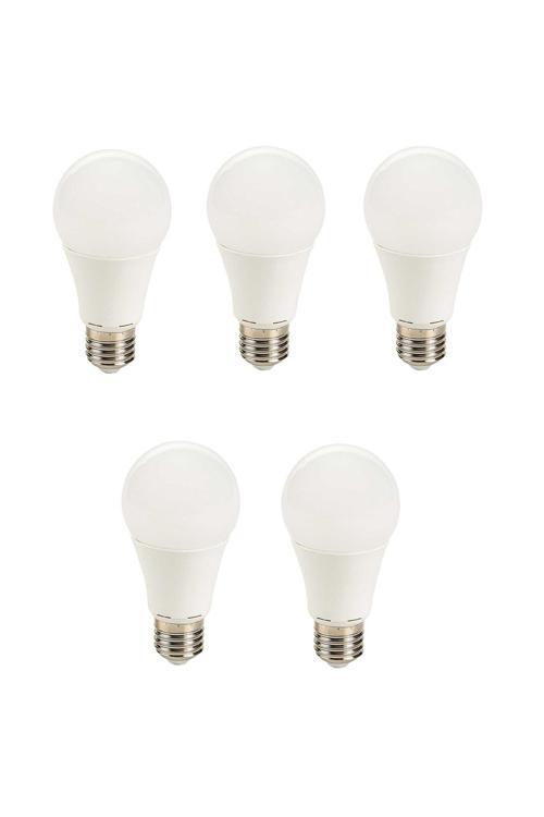 Osaka 10W = 75W Eşdeğer E27 Led Ampul Gün Işığı Sarı 3000K - 5Li Paket