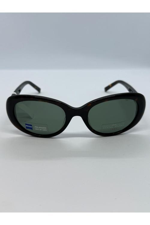 2113M Tt021 Kahverengi Polarize Oval Güneş Gözlüğü