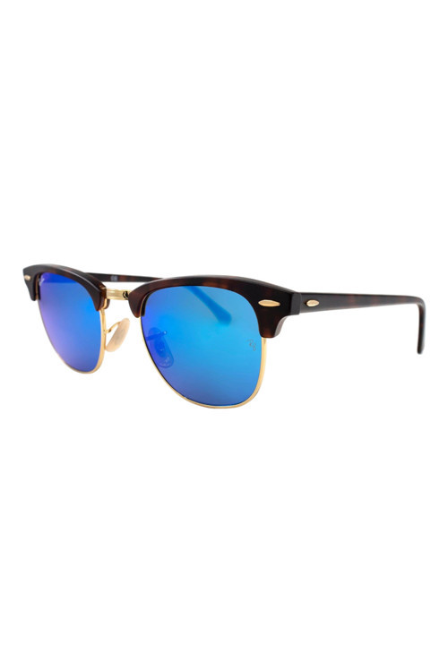 Rb3016 Clubmaster 1145/17 51 21 145 Mineral Aynalı Cam Unisex Güneş Gözlüğü