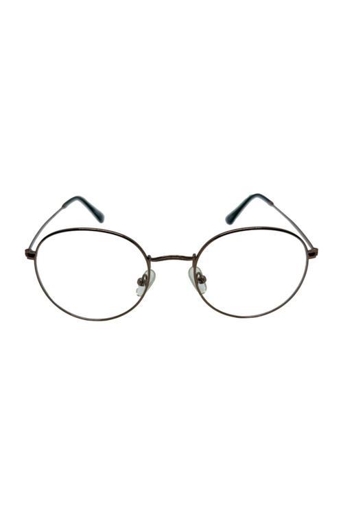 Hw7682 C10 Yuvarlak Mavi Işık Korumalı Ekran Gözlüğü Unisex