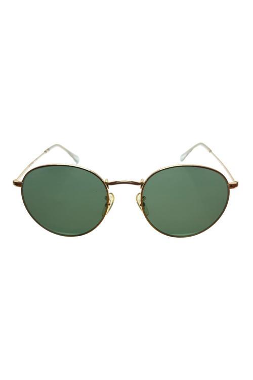Bs1412 C10 53 Mineral Cam Yuvarlak Unisex Güneş Gözlüğü