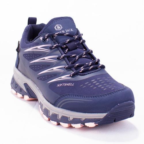 10123006 Lacivert Pembe Su Geçirmez Outdoor Kadın Spor Ayakkabı