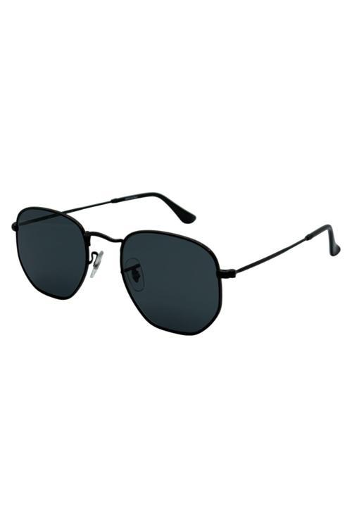 Cbs1413-51 C2 Mineral Cam Altıgen Unisex Güneş Gözlüğü