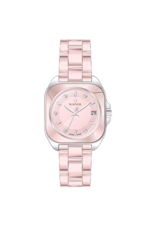 Wa.18070-B Seramik Safir Camlı İsviçre Üretimi 5 Yıl Garantili Kadın Kol Saati