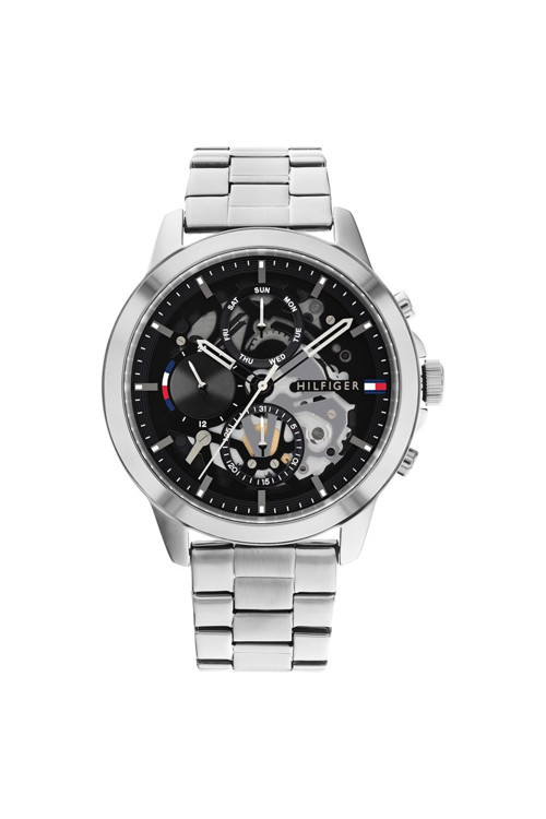 Th1710477 Quartz Çelik Gri Siyah Kadran 44 Mm Erkek Kol Saati