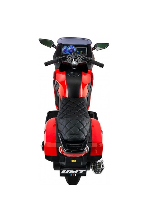 Motosiklet Akülü Motor 12 Volt Kırmızı 438A Xmx-316 Ledli