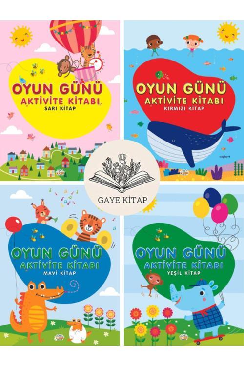Oyun Günü Aktivite Kitapları Serisi 4 Kitap Set