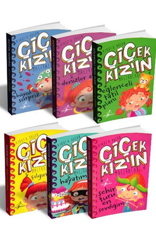 Çocuklar Için Eğitici Ve Zeka Geliştirici Çiçek Kız'ın Maceraları Seti - 6 Kitap