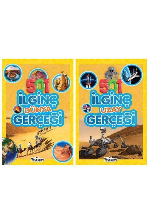 501 ilginç Dünya ve 501  İlginç  Uzay 2 Kitap Set