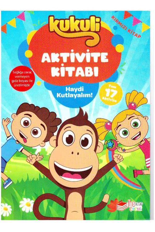 4 Yaş Eğitici Eğlendirici Kukuli Aktivite Kitabı - Kırmızı Kitap