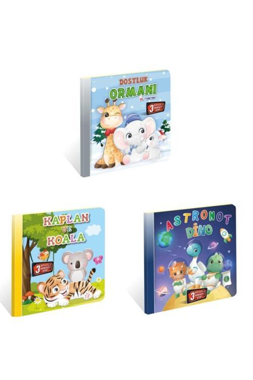 3 Boyutlu Hareketli Kitaplar 3 Lü Set, Pop-up Kitaplar