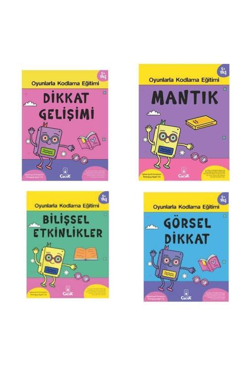Oyunlarla Kodlama Eğitimi-Görsel Dikkat-Bilişsel Etkinlikler-Dikkat Gelişimi-Mantık 5+YAŞ