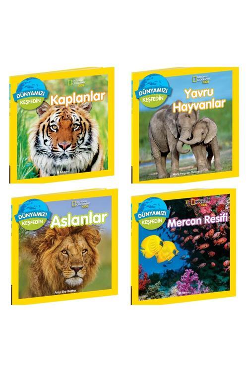National Geographic Dünyamızı Keşfedin Serisi 4 Kitap (herbiri32syf)