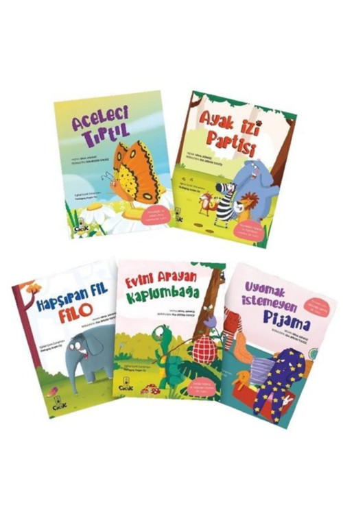 Eğlenceli Hikayelerle Kazanımlar Serisi - 5 Kitap Takım