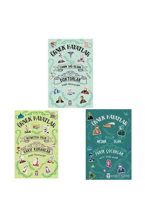 Örnek Hayatlar 3 kitap SET