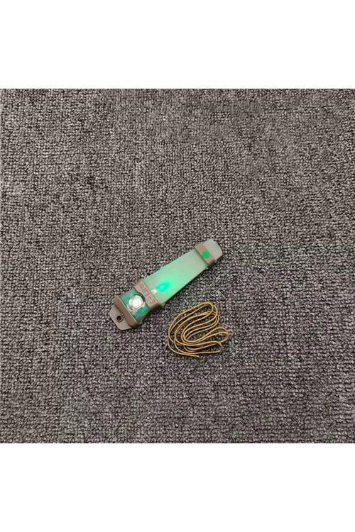 Taktik Kask Lambası Mavi Yeşil Kırmızı Ir Strobe Su Geçirmez Açık Survival Emniyet Sinyal