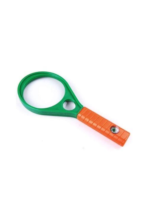 Profesyonel Çift Mercekli Pusulalı 65 Mm Okul Büyüteci