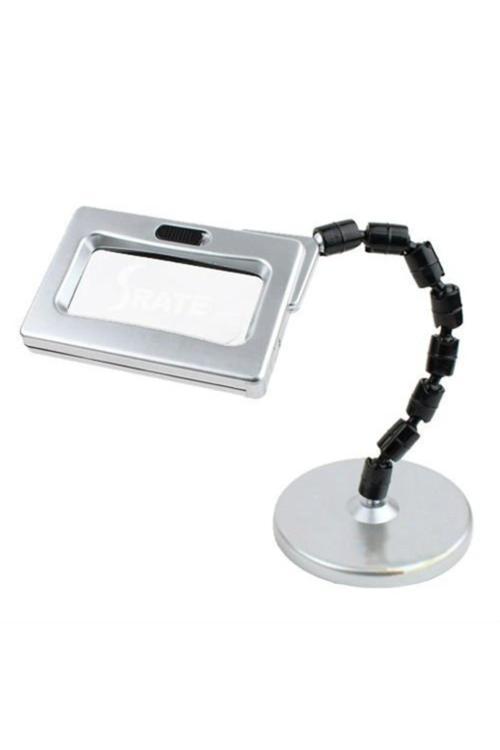 Masa Üstü Mercekli Işıklı Büyüteç-Mg3B-2