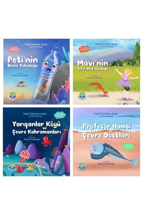 Mavi Kitaplar - Nazlı TORAMAN AYDIN Kitapları 4 Kitap