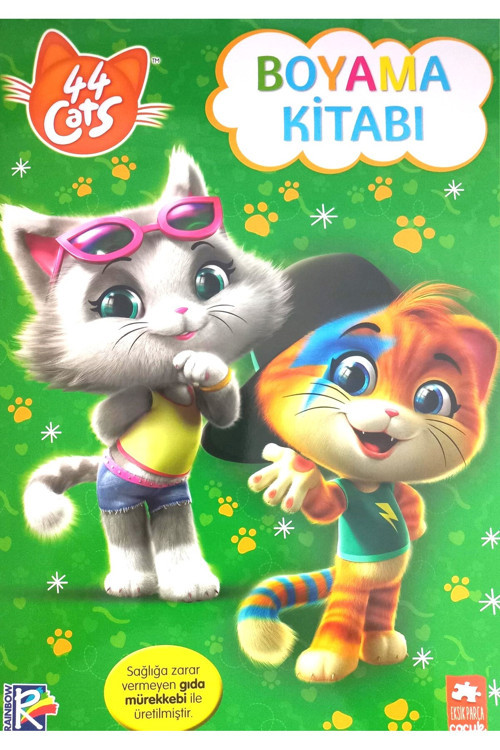 44 CATS BOYAMA KİTABI