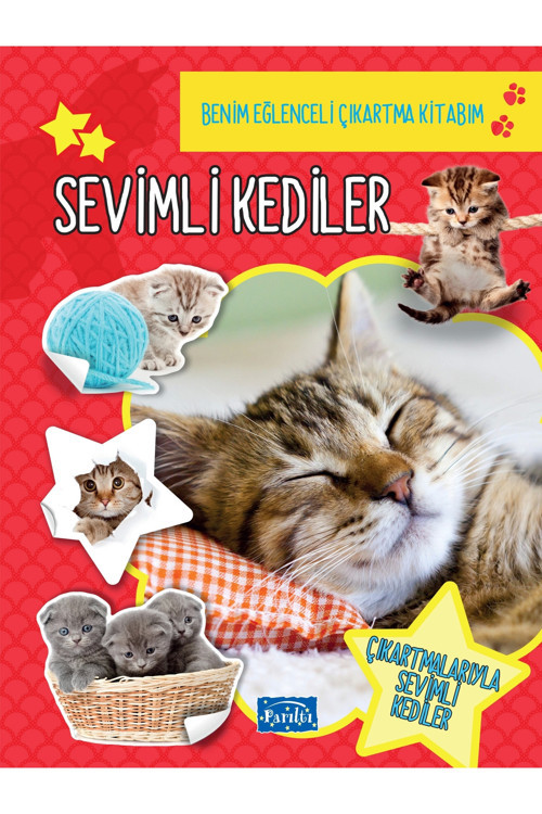 Sevimli Kediler - Benim Eğlenceli Çıkartma Kitabım