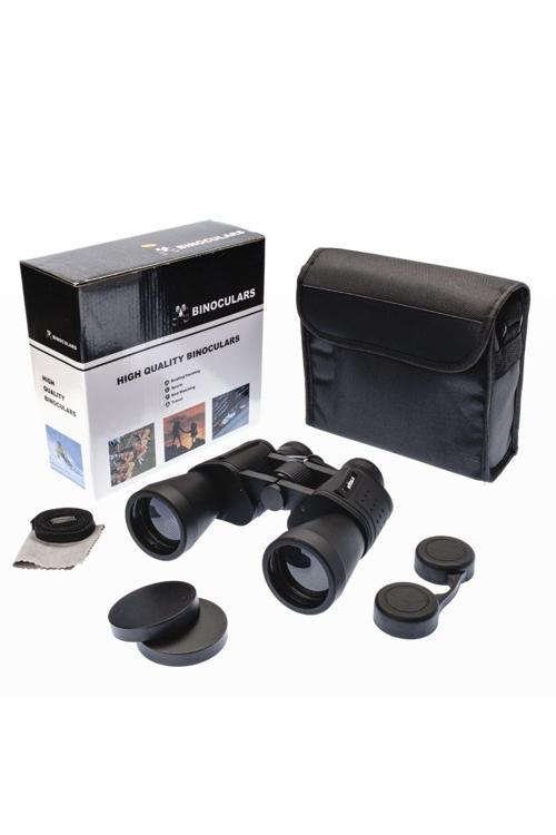 10×50 – Geniş Ön Mercekli Profesyonel El Dürbünü – 1000M/56M – Siyah