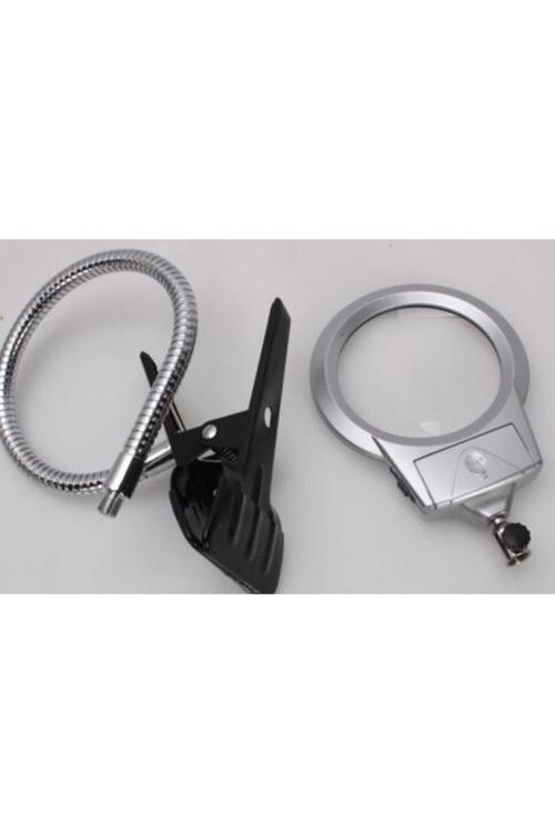 Ayarlanabilir Başlıklı Led Işıklı Büyüteç 90Mm-Mg15120A