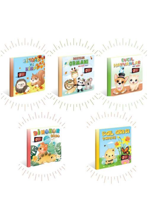 3 Boyutlu, Hareketli Kitaplar 5'li Set Pop-up Kitaplar