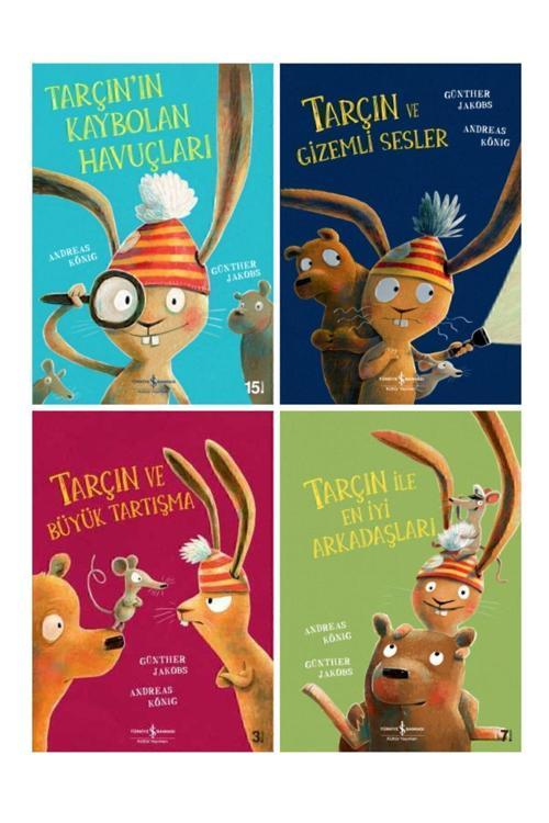 Tarçın Serisi 4 Kitap Set / Kaybolan Havuçları+gizemli Sesler+büyük Tartışma+en Iyi Arkadaşları