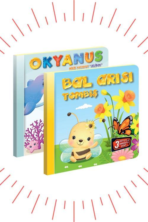 3 Boyutlu, Hareketli Kitaplar "bal Arısı Ve Tombiş" Pop-up Kitap