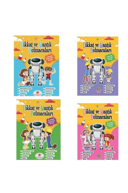 Dikkat Ve Mantık Bulmacaları 4 kitap
