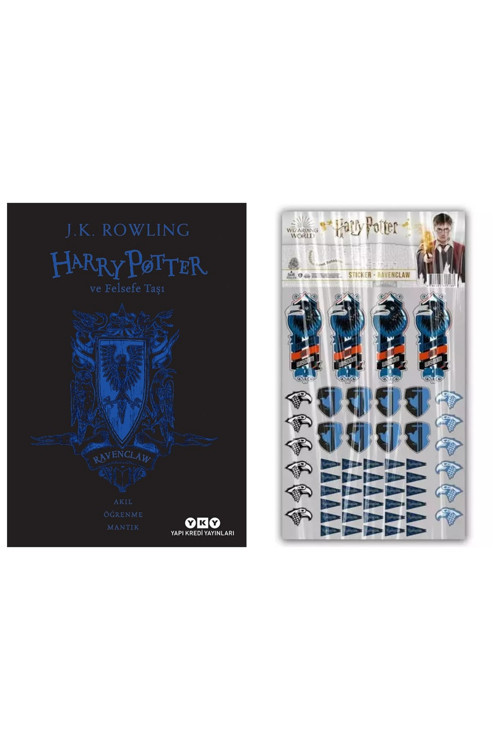 Harry Potter Ve Felsefe Taşı 20. Yıl Ravenclaw Özel Baskısı ve Ravenclaw Sticker
