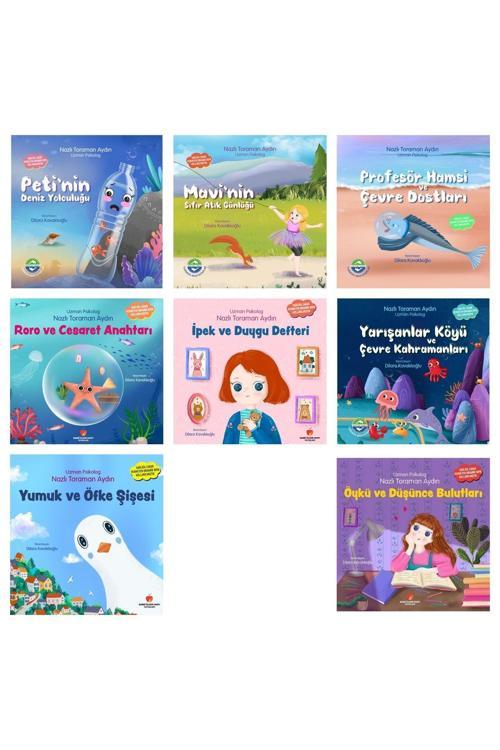 Mavi Kitaplar - Nazlı TORAMAN AYDIN Kitapları 8 Kitap
