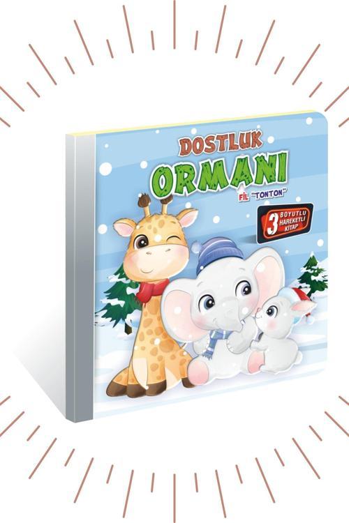 3 Boyutlu Ve Hareketli Kitaplar 2 "dostluk Ormanı Fil Tonton" Pop-up Kitap