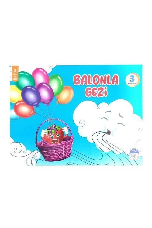 Balonla Gezi 3 Boyutlu Kitap