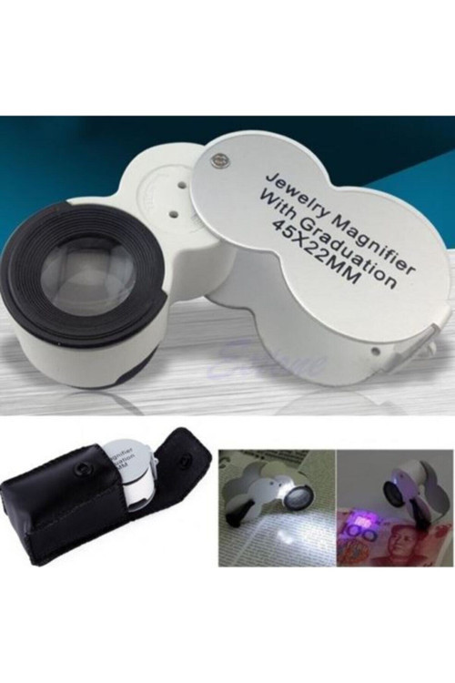 Mini Işıklı Lup Mercek