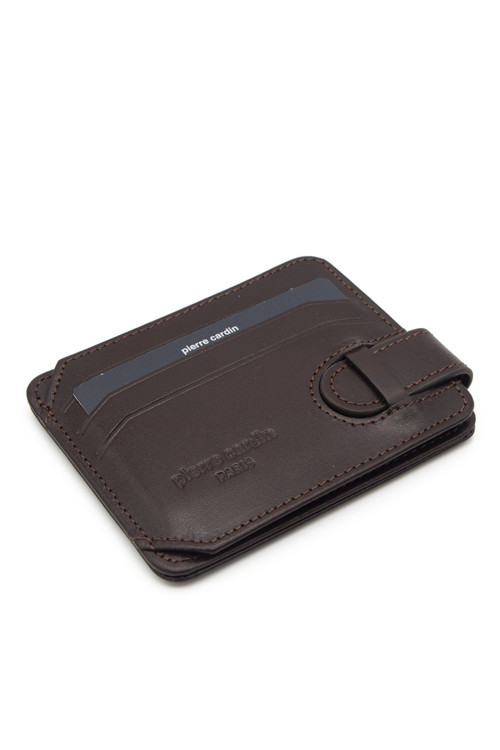 Kahve Unisex Deri Kartlık 0510D06