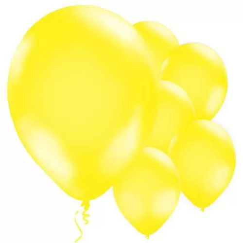 Sarı Balon 10 Adet