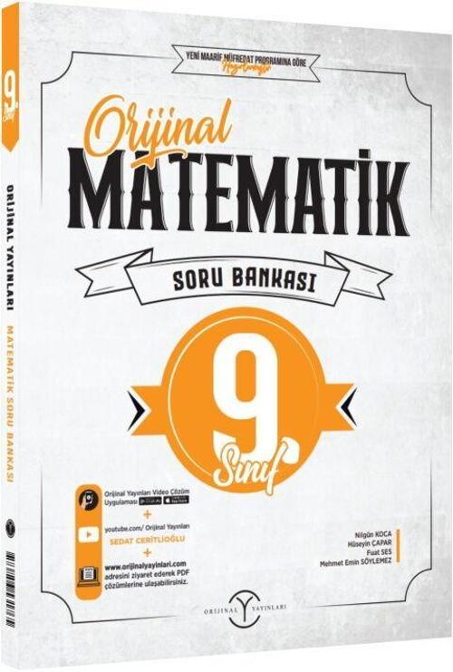 Orijinal Yayınları 9. Sınıf Orijinal Matematik Soru Bankası