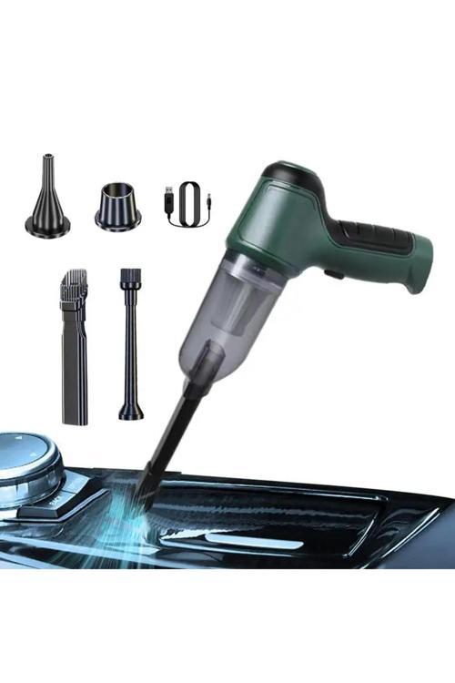 Air Blower Araba Süpürgesi Yeşil