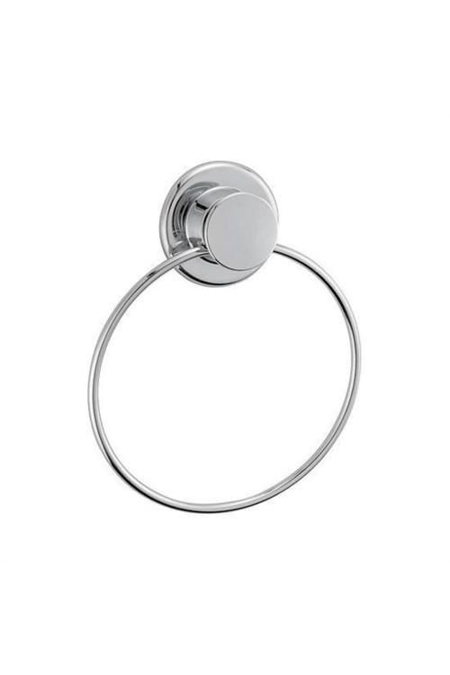 Arkası Yapışkanlı Yuvarlak Metal Havluluk Askısı Aparatı
