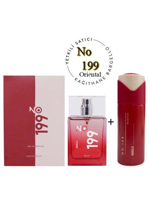 No:199 + No : 199 Deodorant Unisex Edp 50 ml Oriental - Mnmsno199deo