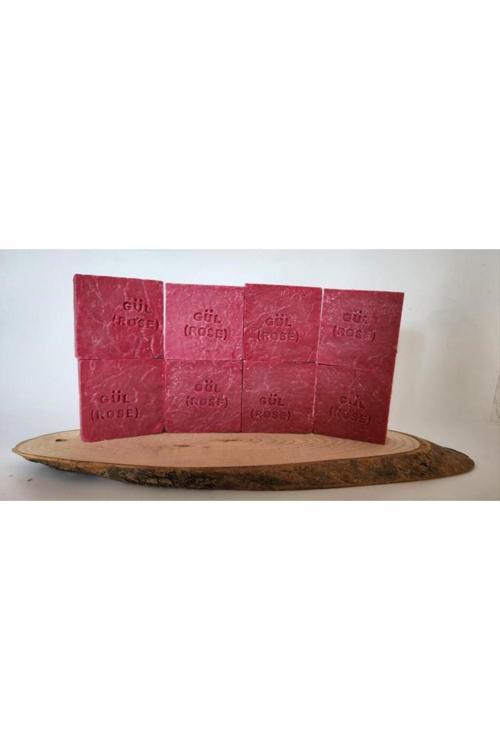 Doğal Üretim Sabunu Gül 8'Li Set