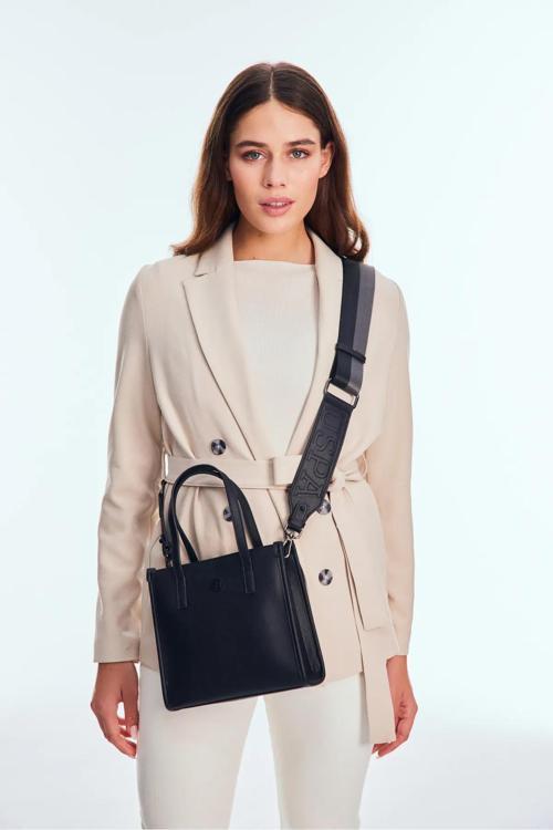 Kadın Omuz Çantası US24546 U.S. POLO ASSN. USPA LADIES BAG BLACK