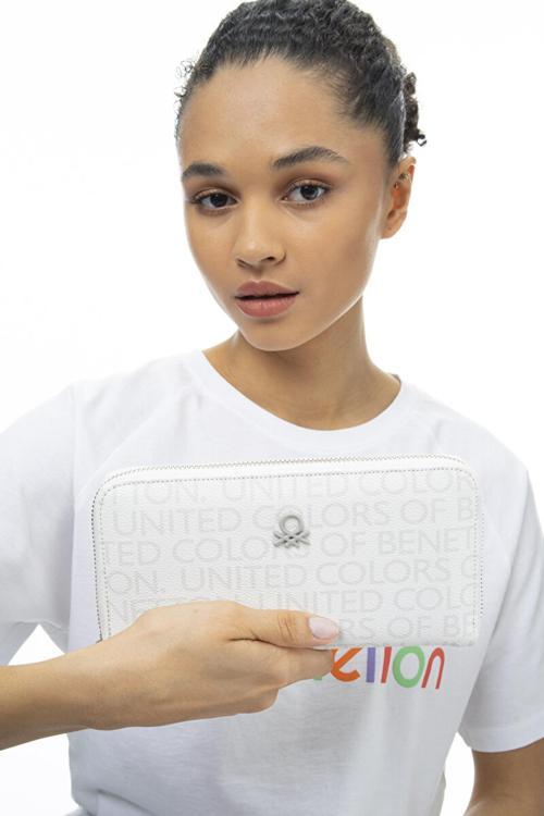 Kadın Cüzdan & Kartlık BNT_942 Benetton Beyaz