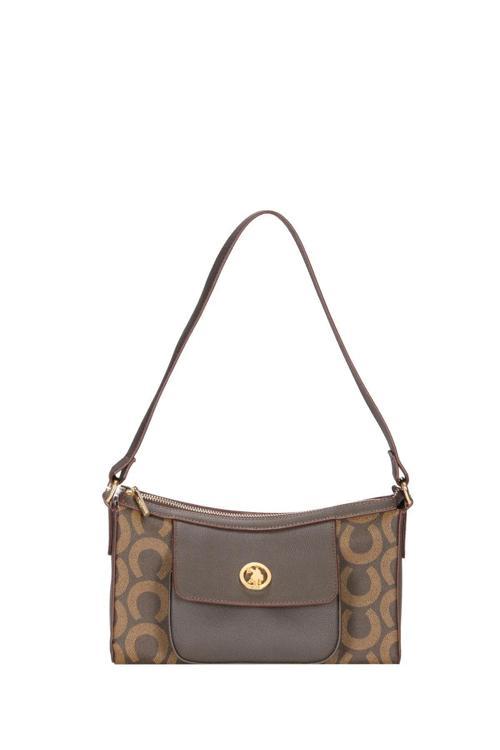 Kadın Omuz Çantası US24591 U.S. POLO ASSN. USPA LADIES BAG BROWN