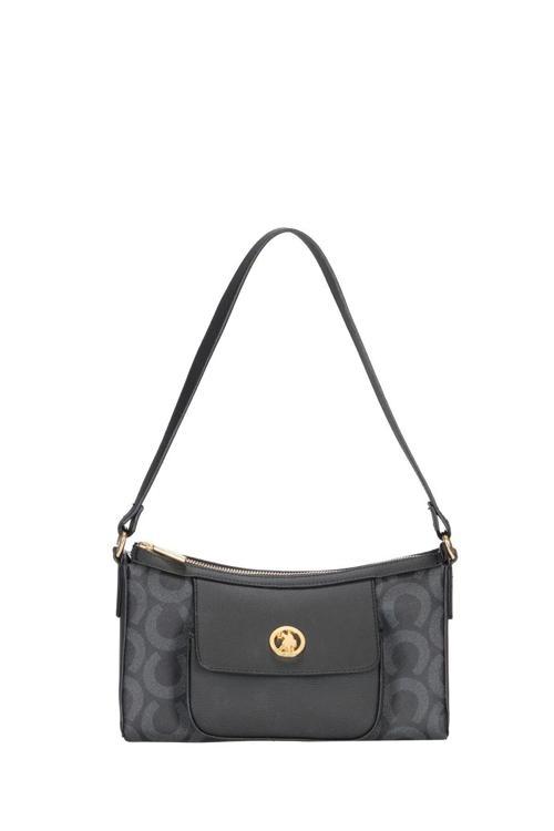 Kadın Omuz Çantası US24591 U.S. POLO ASSN. USPA LADIES BAG BLACK